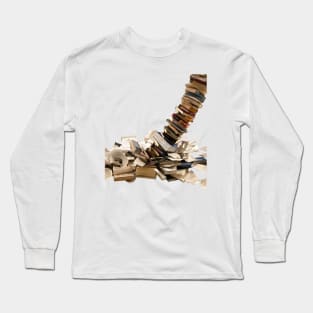 Book Pileup Long Sleeve T-Shirt